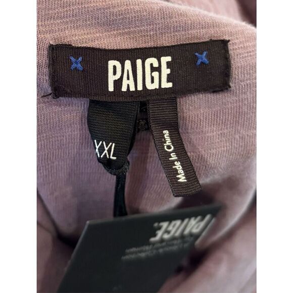 PAIGE JEANS Brayden Riverside Morning Short Sleeved Shirt NWT Size XXL - Picture 7 of 10